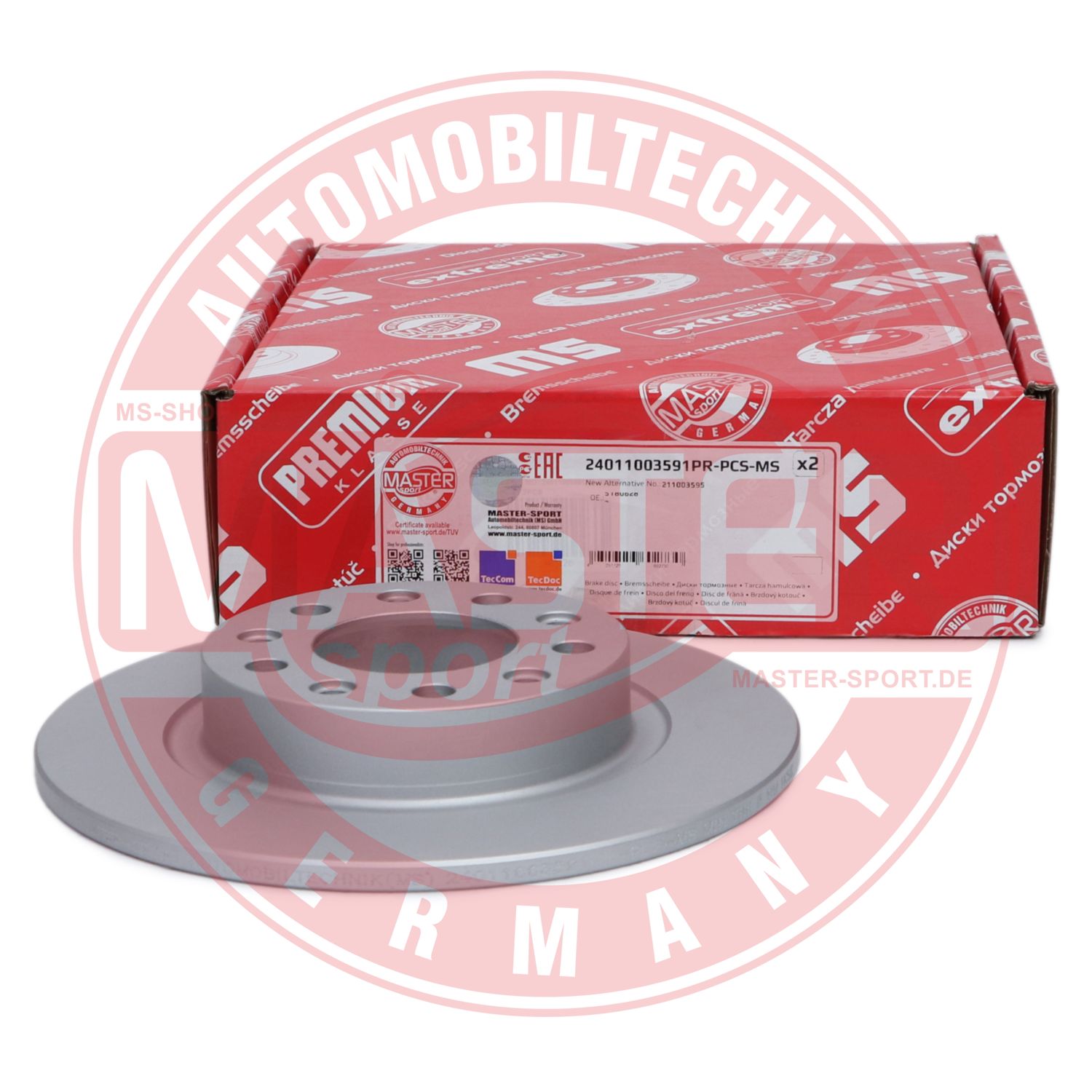 Disc frana MASTERSPORT GERMANY 24011003591PR-PCS-MS